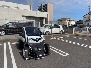 【送料185円】　ルノー　TWIZY　トゥイージー を　BILSTEIN ビルシュタイン　ダンパー　みたいにする　カッティングシート　4枚