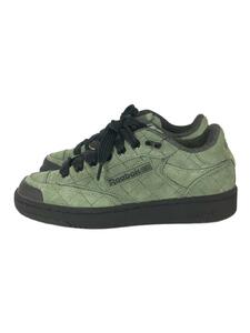 Reebok◆CLUB C BULC/クラブC/ローカットスニーカー/24.5cm/カーキ/100070179