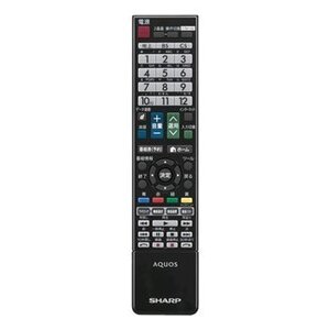 シャープ 液晶テレビ用リモコン RRMCGA961WJSA(0106380350)(中古品)