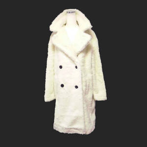 ★SALE★Abercrombie & Fitch/アバクロ★シェルパカーコート (White/L)