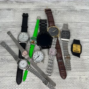 不動品時計10本まとめ　管理番号15 SEIKO CASIOなど