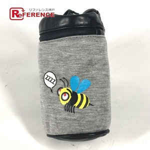 FENDI フェンディ ボトルケース 哺乳瓶ケース ポーチ BABY ベビー 赤ちゃん ボトルホルダー グレー キッズ【中古】