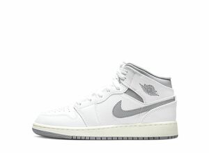 Nike GS Air Jordan 1 Mid "Vintage Grey" 22.5cm 554725-135