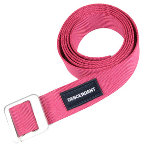 希少★新品本物【Coral】★Box Logo WEBBING BELT ボックス ロゴ ウェブ ベルト 正規店購入 ディセンダント 入手困難 DESCENDANT 即日発送