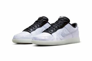 送料無料【未使用品】24cm FN0315-110 NIKE DUNK LOW CLOT FRAGMENT White Black ナイキ ダンク ロー クロット フラグメント ホワイト