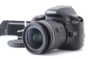 Nikon ニコン D3400 レンズキット 新品SD32GB付き ショット数2385回