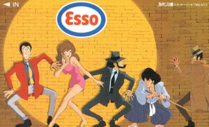 ★ルパン三世　モンキー・パンチ　エッソ/ESSO★テレカ５０度数未使用uh_50s33