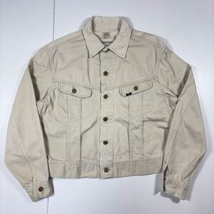 【44】 60s Vintage Lee 100-J WESTERNER Cotton Jacket 60年代 ヴィンテージ リー ウェスターナー コットン ジャケット 生成り F1249