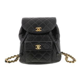 CHANEL （シャネル） CHANELリュックサックDUMABlack バッグ リュックサック/デイパック Black [ROR]