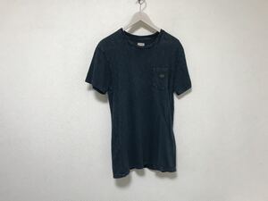 本物デニムアンドサプライDENIM&SUPPLYラルフローレンコットンスラブ半袖TシャツメンズサーフアメカジミリタリーS紺ネイビーインド製