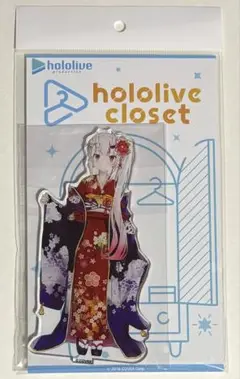 ホロライブ　百鬼あやめ 正月衣装 closet アクリルスタンド