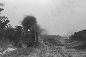 飾って楽しむ鉄道写真（去りゆく蒸気機関車：紀勢本線 ） NO.63690010「C57110」