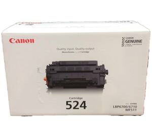 ソ【即決】【純正品】◆Canon　キヤノン　トナーカートリッジ　524◆　レーザープリンター　//　CRG-524　ブラック