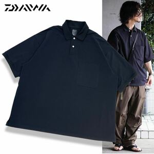 国内正規品 DAIWA PIER39 ダイワ ピアサーティナイン TECH POLO SHIRTS S/S BE-32023 半袖 テック ポロシャツ XL ブラック