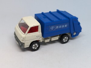 トミカ No10 ミツビシ キャンター　清掃事業　清掃車　 日本製 ミニカー トミー TOMY 三菱