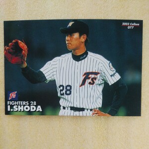 ２００３カルビー野球カード№７７正田樹（日本ハム）