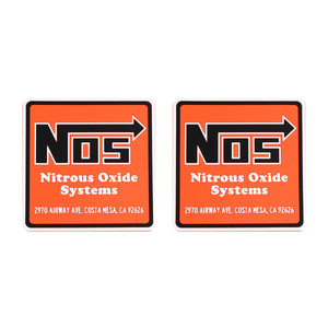 ラバーコースター 2枚セット 「NOS」 9.6×9.6cm