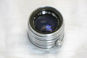 人気 NIKKOR H-C 1:2 f=5cm Nippon Kogaku Japan ライカＬマウント