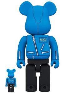 BE@RBRICK Lewis Leathers CYCLONE 100％ & 400％ medicom toy ベアブリック ルイスレザー サイクロン メディコムトイ バイキング 小峠