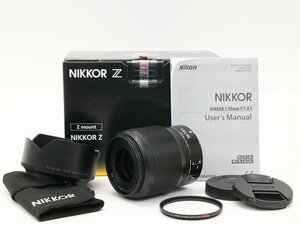 ●○【美品・元箱付】Nikon NIKKOR Z 50mm F1.8 S カメラレンズ 標準 単焦点 Zマウント ニコン○●027084003m○●