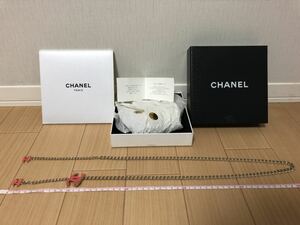 【極美品】シャネル　CHANEL チェーンベルト　ネックレス　バッグチャーム　金属素材 ココマーク ベルト