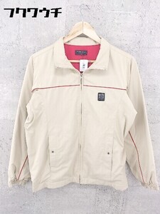 ◇ Munsingwear マンシングウェア 長袖 ジャケット サイズM ベージュ系 レディース