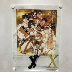 A66773 ◆X　CLAMP A2サイズ(420mm×594mm) クリアポスター ★同梱で送料追加なし★