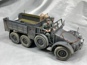 タミヤ 1/35 ドイツ Kfz.70 クルッププロッツェ クルップボクサー 完成品