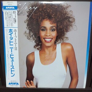 LP 帯付国内盤/WHITNEY HOUSTON WHITNEY Ⅱ