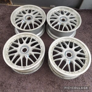 BBS RS HINODEX ヒノデ JAPAN 17インチRS730 7J ET+35 RS733 8J ET+36 114.3/5H 希少 鍛造 2ピース 前後4本セットマーク2 シルビア スカイ