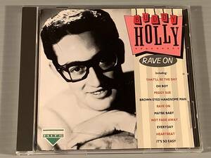 CD(輸入盤)■バディ・ホリー BUDDY HOLLY／RAVE ON■良好品！
