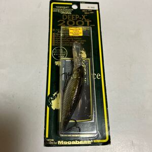 　 MEGABASS ディープX200T パッケージダメージあり