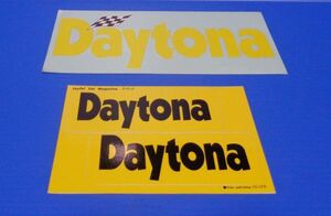 Daytona デイトナ ステッカー 2枚