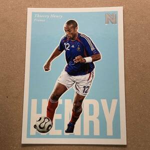 PANINI NOBILITY SOCCER 2017 THIERRY HENRY ティエリ・アンリ FRANCE フランス No.93