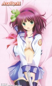 ★Angel Beats!（エンジェル ビーツ）　VisualArt’s/Key　非売品　傷有★テレカ５０度数未使用vi_88