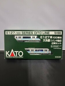 KATO カトー 10-593 E127系 100番台 大糸線 (1パンタ編成) 2両 セット N-GAUGE Nゲージ