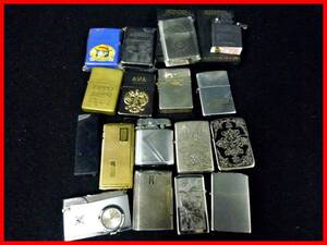 ★オイルライター16個セット★ZIPPO11個/RONSON2個/その他3個/ジッポインナー1個オマケ★ジャンク