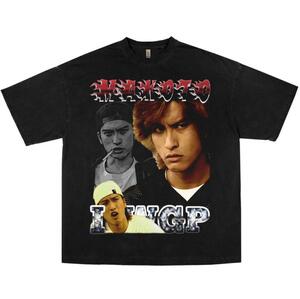 IWGP 真島誠 Tシャツ ブラック raptee vintage