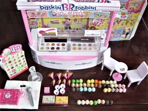 ★中古品 欠品有り タカラトミー リカちゃん サーティワン アイスクリームショップ 電池不要 ※人形(リカちゃん)は付属しません ままごと★