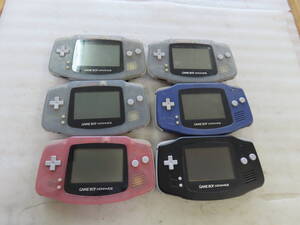 ★ジャンク　 Nintendo GAMEBOY ADVANCE　ゲームボーイアドバンス×6個　　④