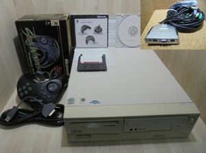 IBM　6339-82J　Windows98／フロッピードライブ付き／古いゲームなどに／現状動作