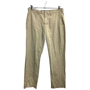 J.CREW チノパン W34 ジェイクルー IDEALジップ ベージュ 古着卸 アメリカ仕入 2405-1465