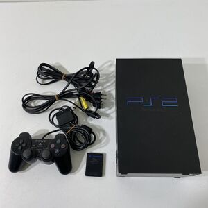 動作確認済み PlayStation2 PS2 本体 SCPH-39000 RC コントローラー アダプター付き【送料無料】AAL1204大6190/1231