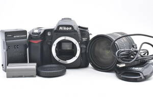 Nikon ニコン D80 ブラックボディ デジタル一眼レフカメラ + AF-S NIKKOR 18-200mm F/3.5-5.6 G ED DX レンズ (t8142)