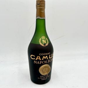 未開栓 ●CAMUS カミュ ナポレオン NAPOLEON コニャック COGNAC グランマルキ GRANDE MARQUE 古酒 洋酒 ブランデー グリーンボトル 