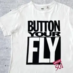 Levis BUTTON YOUR FLY グラフィック Tシャツ リーバイス