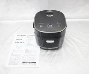 ☆SHARP シャープ ジャー炊飯器 KS-CF05D 2024年製 ブラック 3合炊き☆100サイズ☆