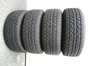 希少 P 265/70R16 111S YOKOHAMA GEOLANDAR A/T-Sヨコハマジオランダーホワイトレター 4本プラドランクルサーフパジェロサファリ BENZ W463