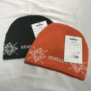 ONYONE RESEEDA 子供 ニットキャップ 2点セット（ORG/GRY)