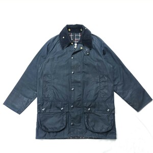 Mint　80s Barbour beaufort c36 ネイビー　3クラウン 　ビューフォート　ビンテージ　bedale ビデイル